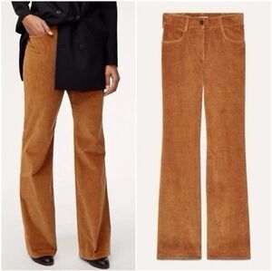 NWOT Aritzia Babaton Joey Corduroy Pants in Golden Amber Size 2